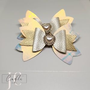 2 Pcs Hair Bows for Girls Alligator Clips